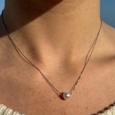 Colgante de Perlas Natural de Agua Dulce | Operla